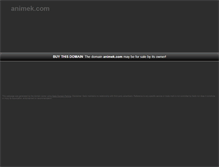 Tablet Screenshot of animek.com